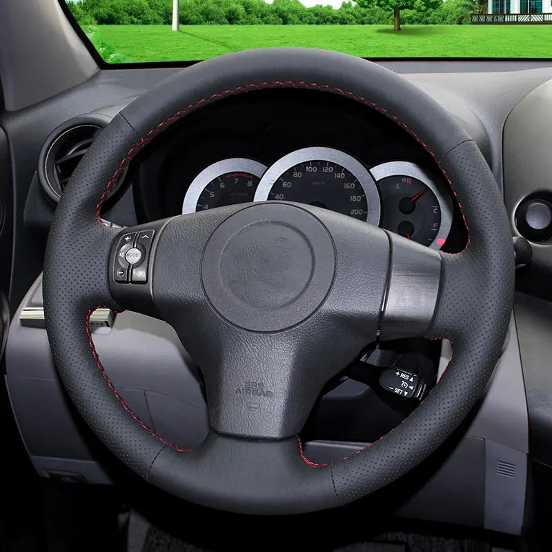 

Чехол для руля TOYOTA RAV4 XA30 RAV 4 2009-2012, из натуральной кожи
