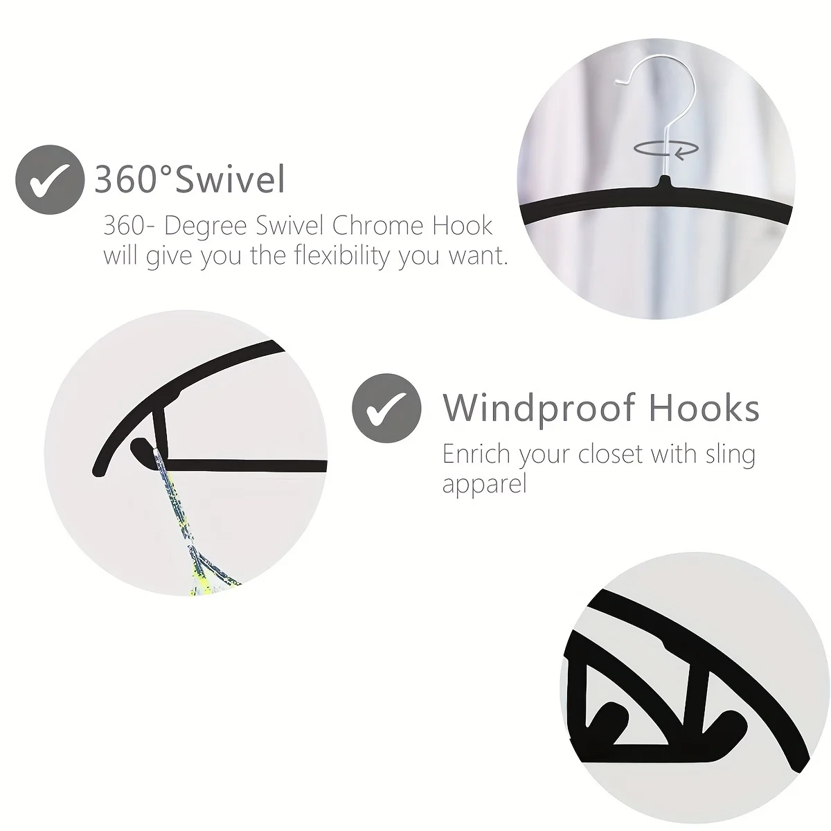 10 шт. вешалка для одежды с резиновым покрытием из контурного металла без ударов