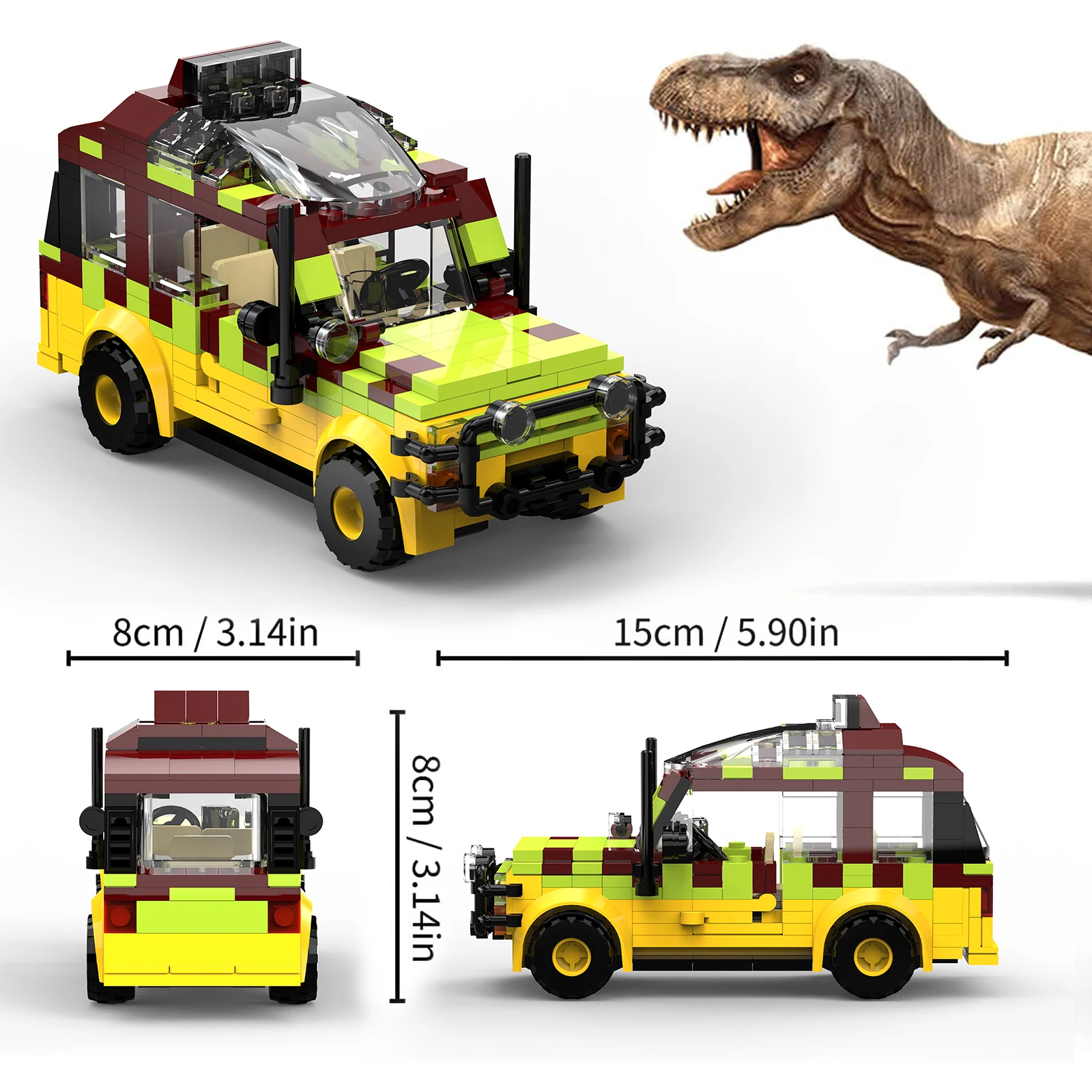 309 шт. Детский конструктор солдат