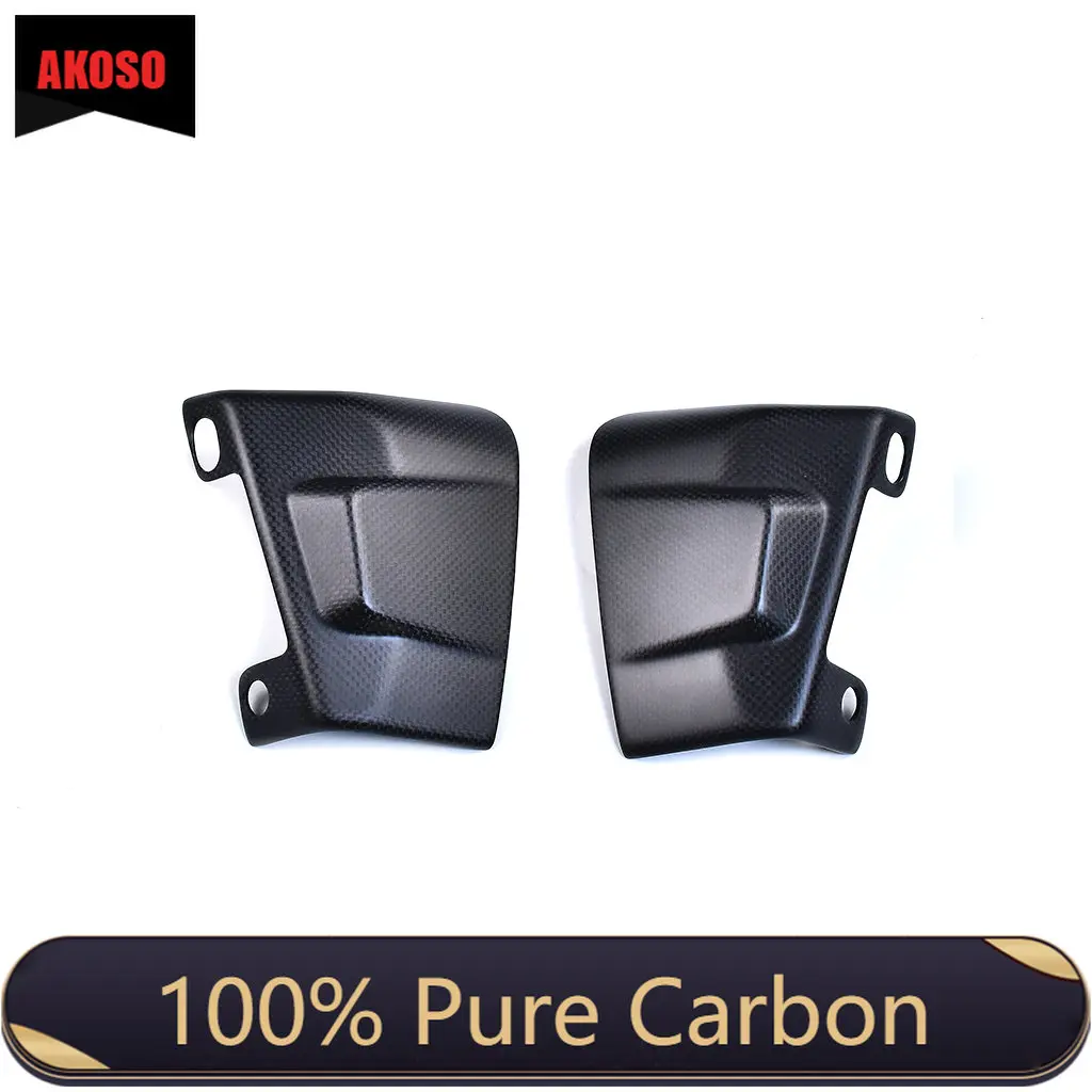 

3k Full Carbon Fiber Motorcyle Brake Disk Cooler Air Duct Intake Cover Fairings Universal nmax mt09 tmax 530 s1000rr cb650r cbr6