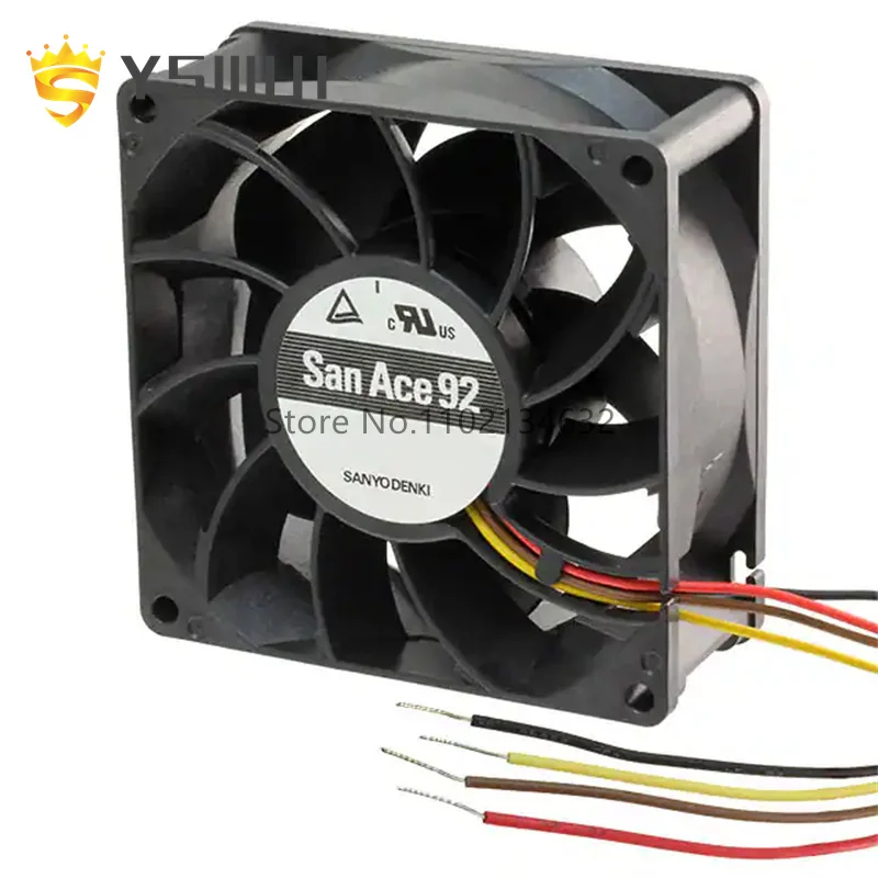 

9GA0912P4J031 original FAN 92X25MM 12VDC RBLS TACH,PWM