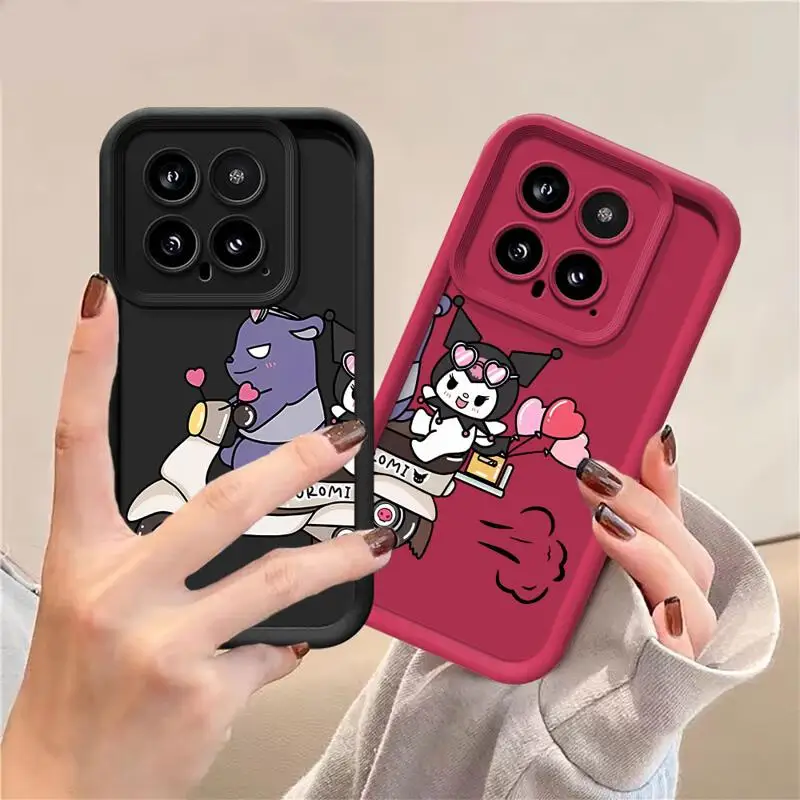 Чехлы для телефонов Redmi Note 13 5G 9S 11 9 12 Pro 12C 4g 12S 10 Lite Angel Eye Ladder fundas Cover Fashion Trend Kurome Bakus