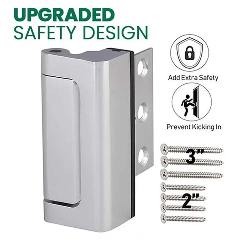 

Замок дверной из алюминиевого сплава, защитный замок для дома, 1 шт.