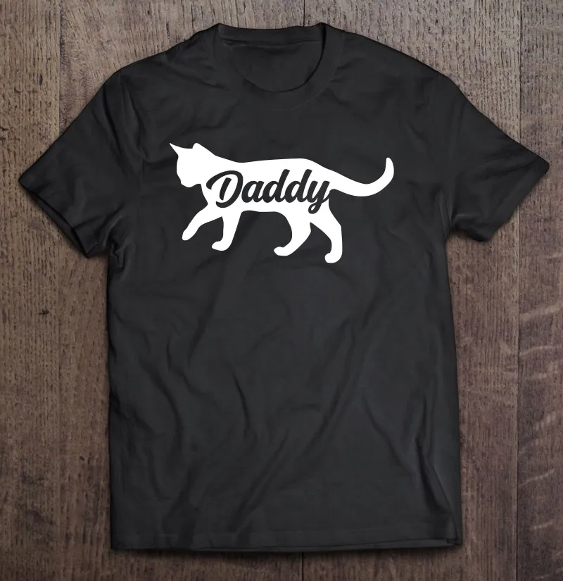 

Одежда с кошкой, папой, кошкой, папой пуловер, футболка для мужчин, Женская Мужская футболка оверсайз, Мужская футболка, футболка, Женская Му...