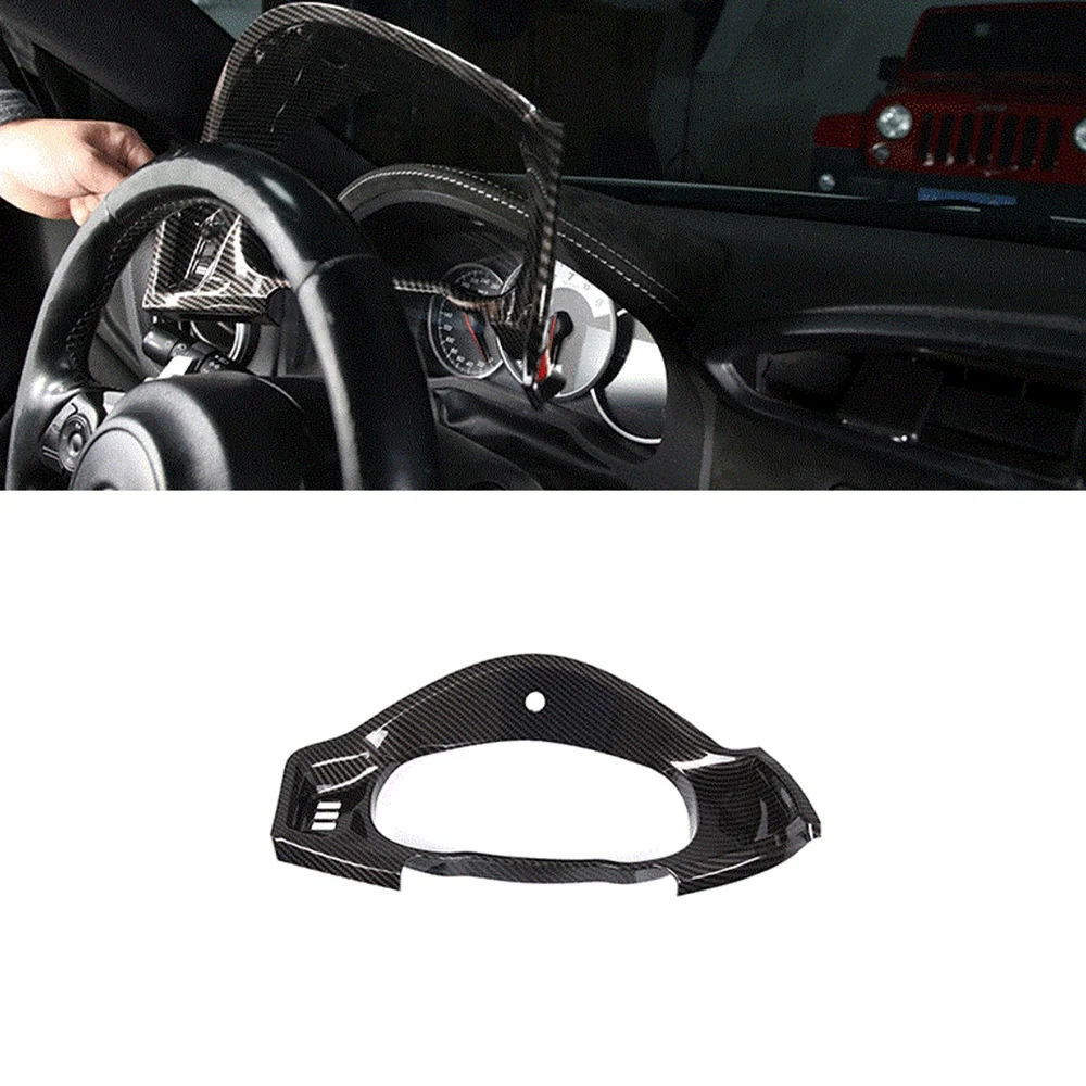 

Car Dashboard Instrument Frame Cover Sticker Trim for Toyota 86 GT86 Subaru BRZ 2012-2020