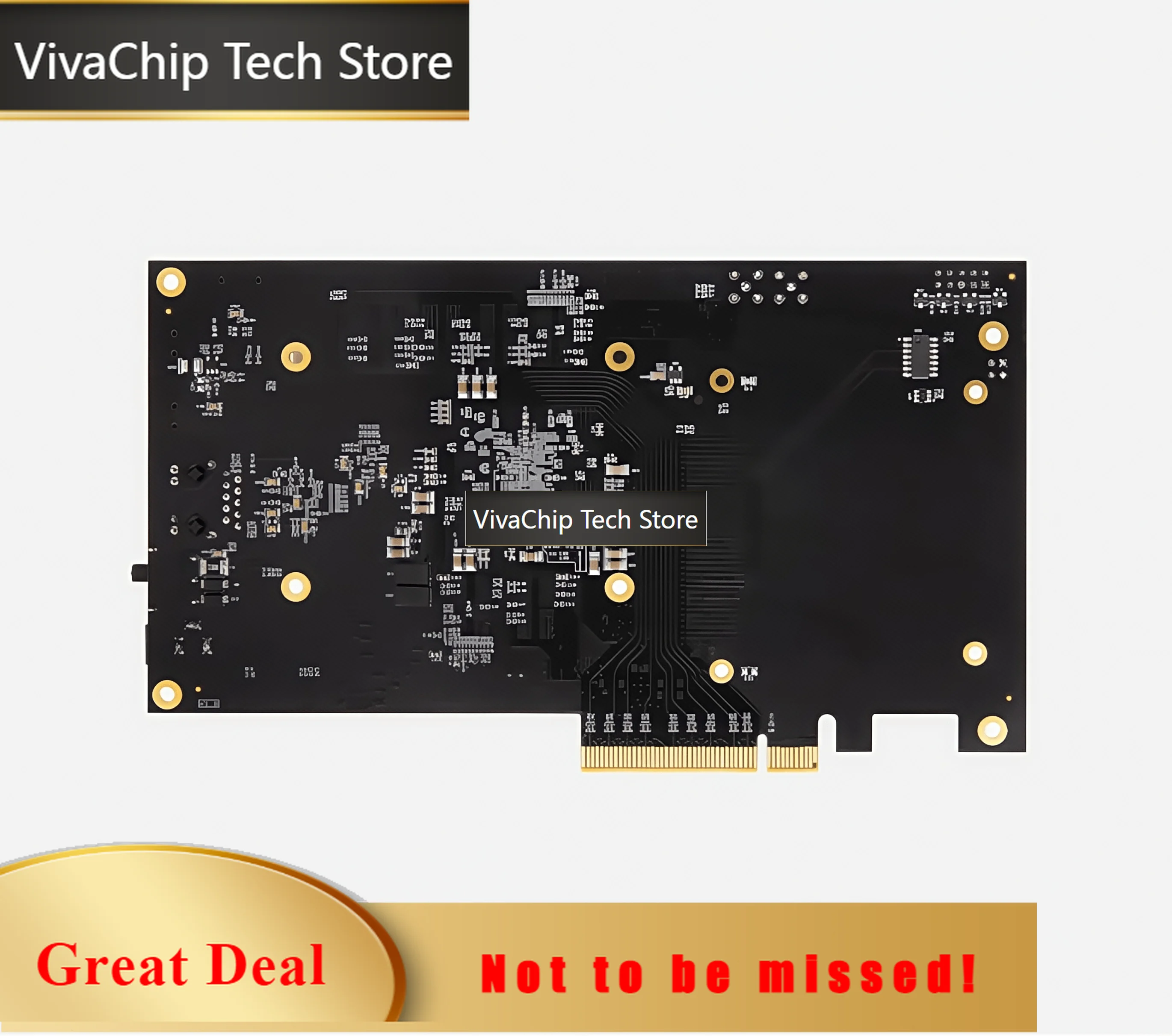 Фото Плата разработки VivaChip TechXILINX ZYNQ-7000 PCIe HPC FPGA XC7Z100 AX7450B №1