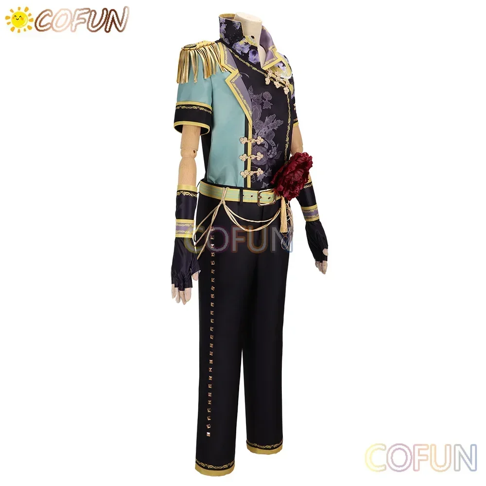 Фото COFUN [по индивидуальному заказу] игра IDOLiSH7 Zool Inumaru Toma косплей костюм наряды на Хэллоуин для женщин и мужчин черный, белый цвет парный костюм №2