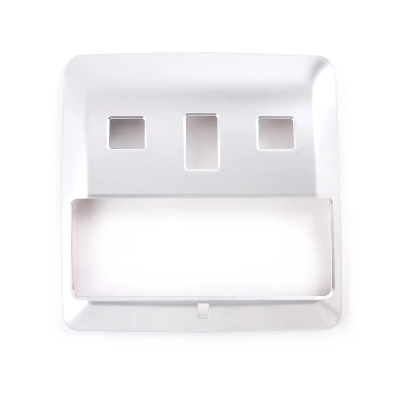 

Передняя рамка для светильника для чтения автомобиля, отделка крышки, внутренние молдинги, Стайлинг для Land Rover Discovery 3 LR3 2004-2009