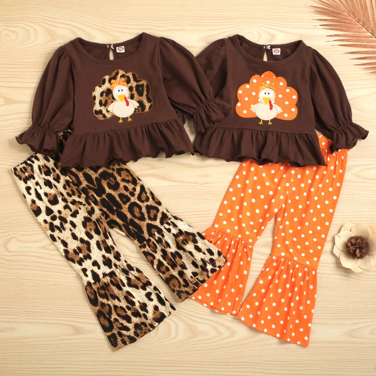 

2022 Kids Girls Clothing Festival Infant Halloween Clothes Set Pumpkin Grimace Baby Top + Pant Autumn Winter Children's Outfits