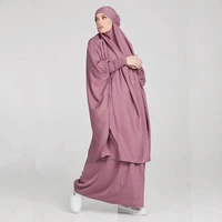 abayas for women batwing one piece prayer hijab dress muslim woman kimono kaftan robe long khimar islam clothes jilbab ramadan