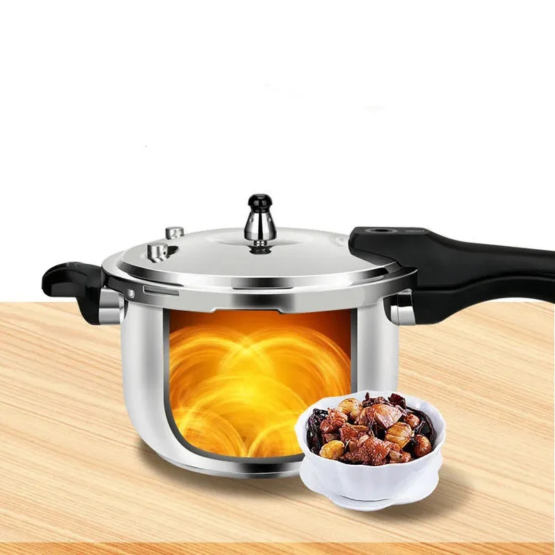 16-30cm Pressure Cooker Cooking Stainless steel Pan stew pot Induction cooker stove-top |