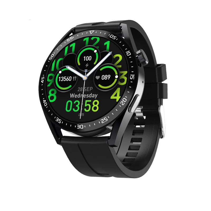 

2022 Smartwatch HW28 NFC Smart Watch Men HD Screen AI Voice Assistant Bluetooth Call Calories Women pk Huawei GTR 3 for iPhone