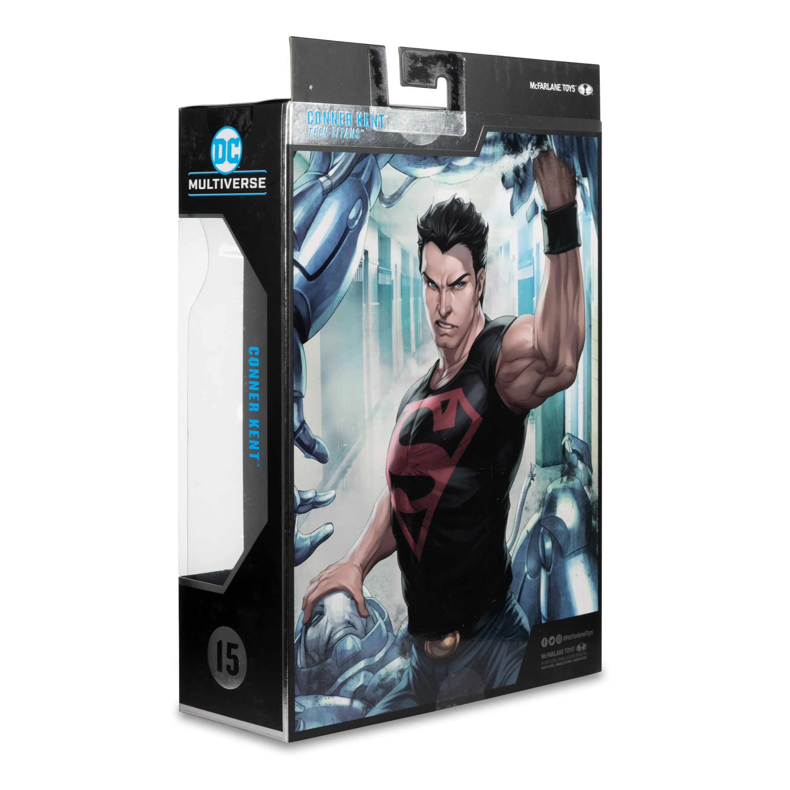 Фото Игрушки McFarlane DC Multiverse Коннер Кент (подростковые Титаны) Коллекционное издание 7 дюймов экшн-фигурки оригинальная модель гаражные наборы кукла подарок №3
