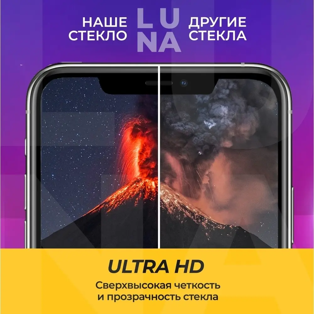 Защитное противоударное закаленное стекло на весь экран для Samsung S21+ 3D Самсунг