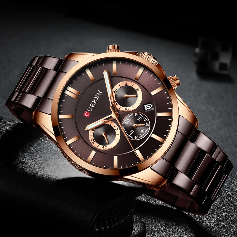 

Men Watch Top Brand Luxury Fashion Quartz Men's Watches Waterproof Chronograph Male Clock Date Sports Relogio Masculino