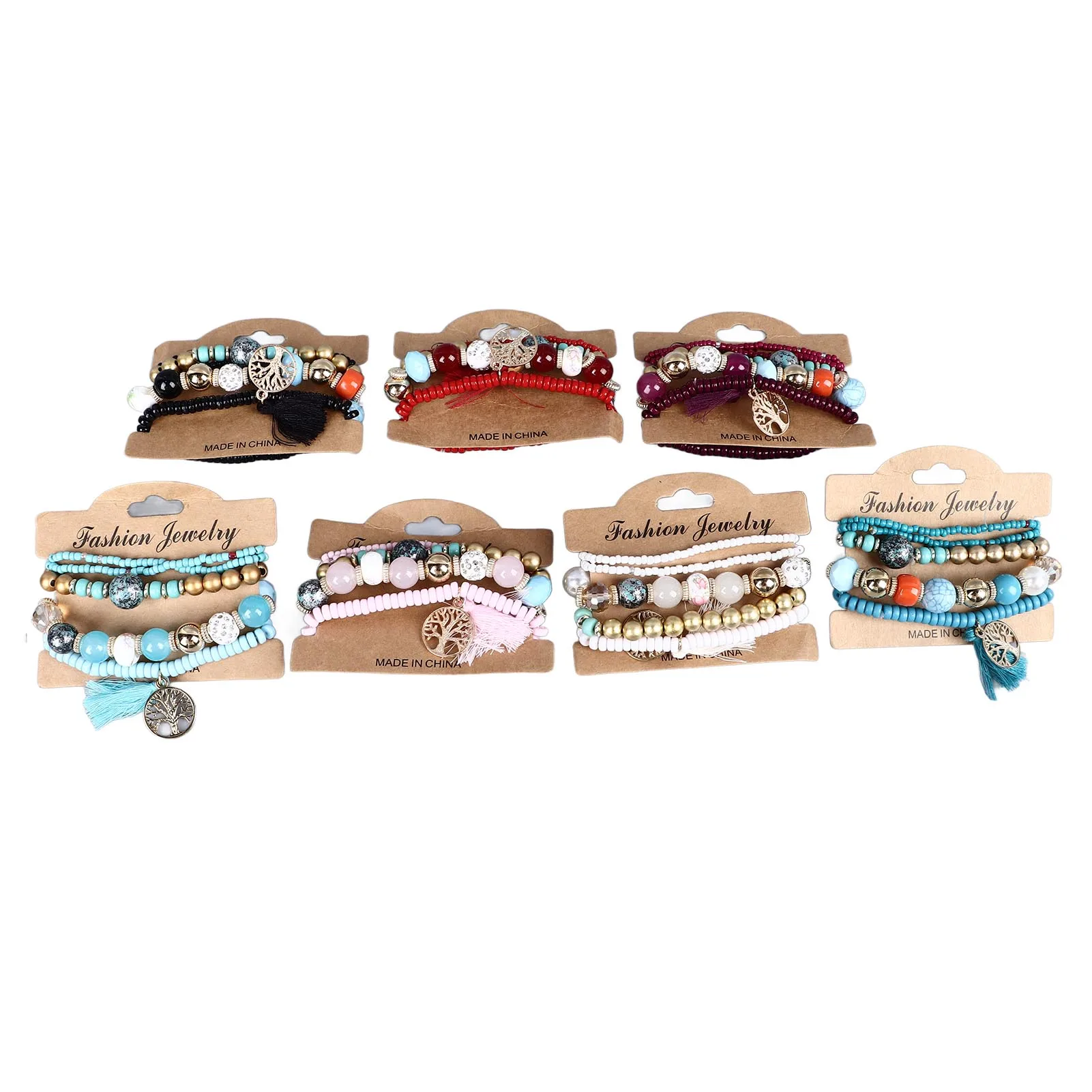 

Женские браслеты из бисера для девушек, винтажные милые водонепроницаемые легкие прочные браслеты из бисера для колледжа, ювелирные браслеты