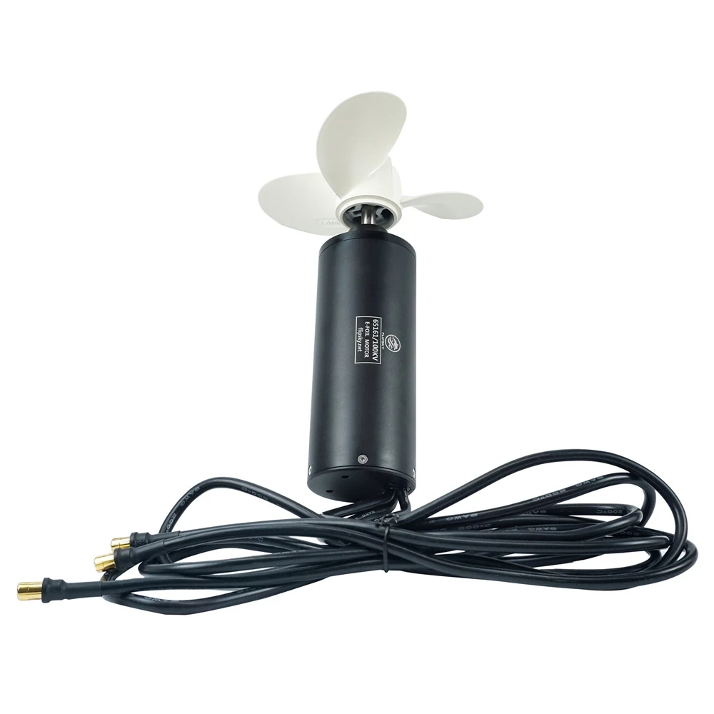 Фото Flipsky 65161 Бесщеточный двигатель 12 мм с круглой резьбой 120 кВ 6000 Вт Бессенсорный амфибия водонепроницаемый для Efoil