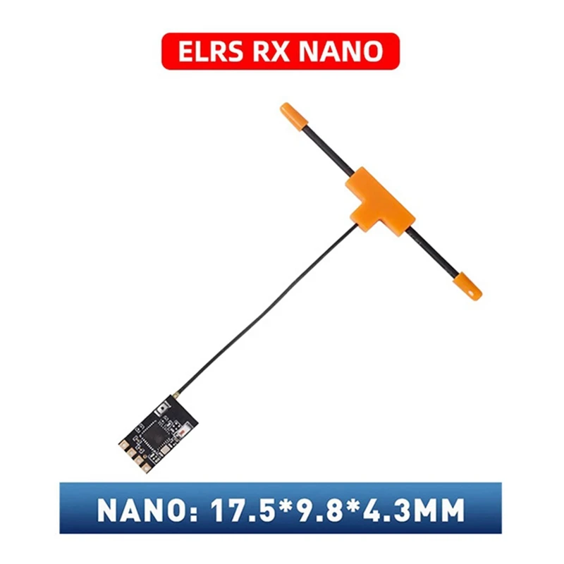 Для JUMPER T-Pro AION ELRS 2 4 ГГц TX-NANO + RX Nano 16CH приемник передатчик для гоночного дрона FPV