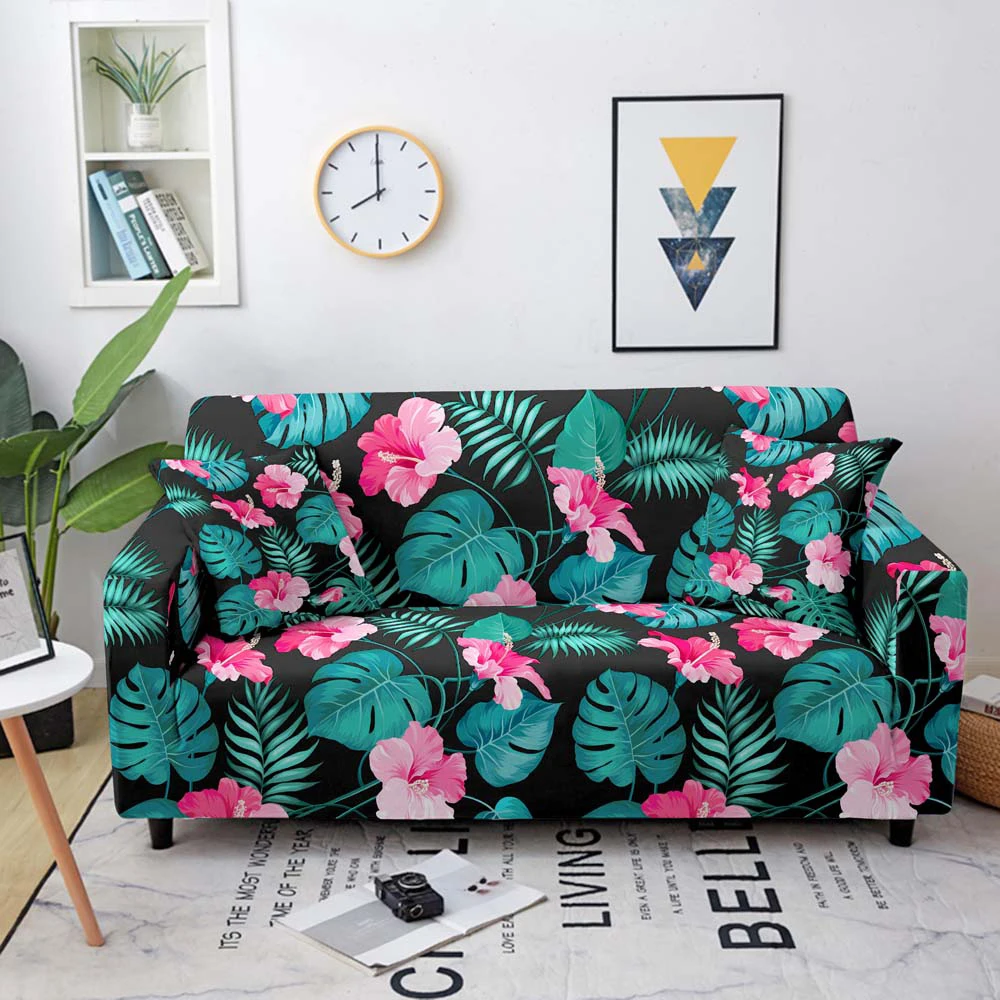 

1/2/3/4 Seat Sofa Cover For Living Room Stretch Sofa Cover Sectional Sofa Elastic Slipcover Armchair Home Decor Housse De Canapé