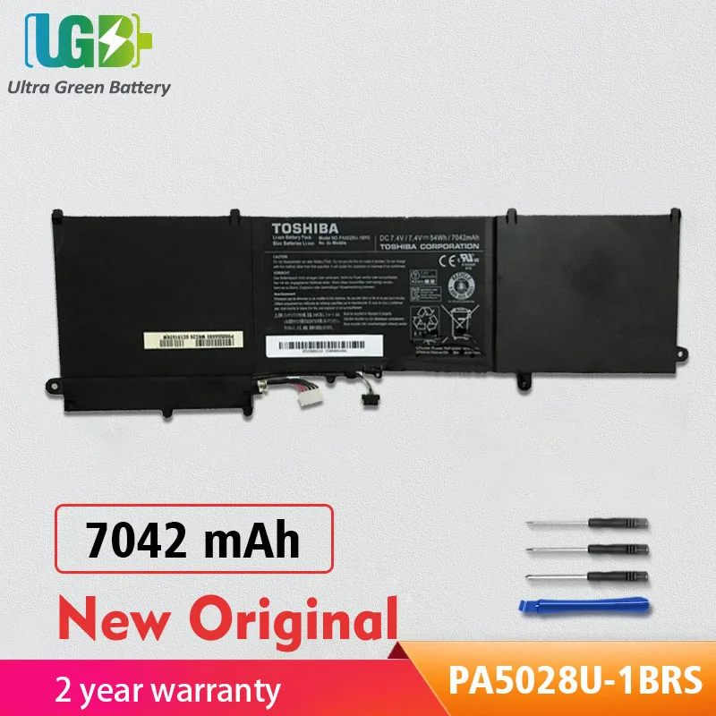 

UGB New Original PA5028U-1BRS PA5028U 1BRS Battery For Toshiba Satellite U800 U840 U845 U845T Series laptop Battery 7042mAh 7.4V