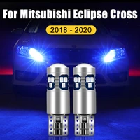 for mitsubishi eclipse cross 2018 2019 2020 2pcs no error t10 12v w5w led car clearance lights parking lamps bulbs accessories