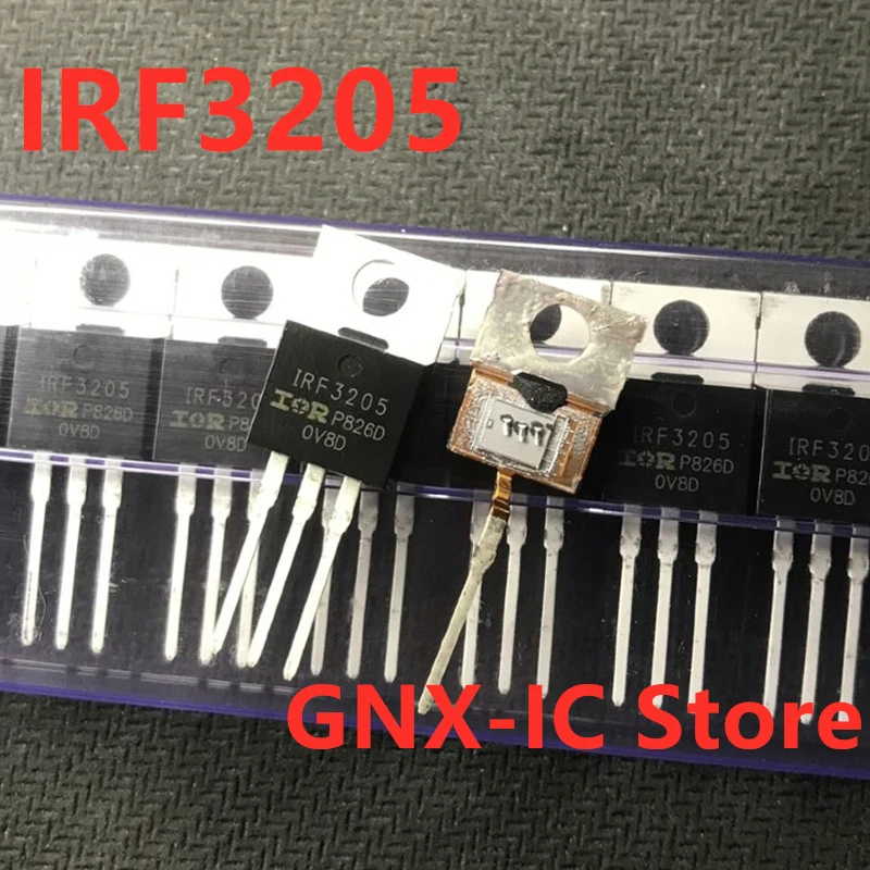 10 шт./лот 100% настоящий оригинальный новый IRF3205 55 в 110а 8 МОМ 200 Вт большой чип
