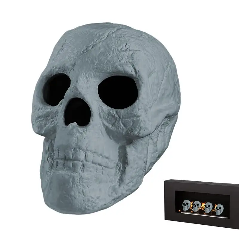 

Ceramic Fireproof Fire Pit Skull Fireplace Skulls Ceramic Skulls Skeleton Head Decor For Fire Pit Bonfire Campfire Fireplaces