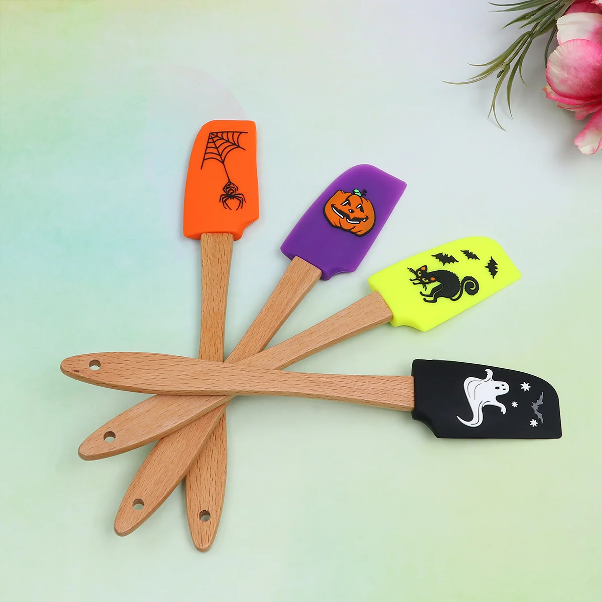 

Spatulabaking Silicone Set Cream Kitchen Spatulas Scraper Mixing Non Stick Cooking Supplies Utensil Tools Heatresistant Bat