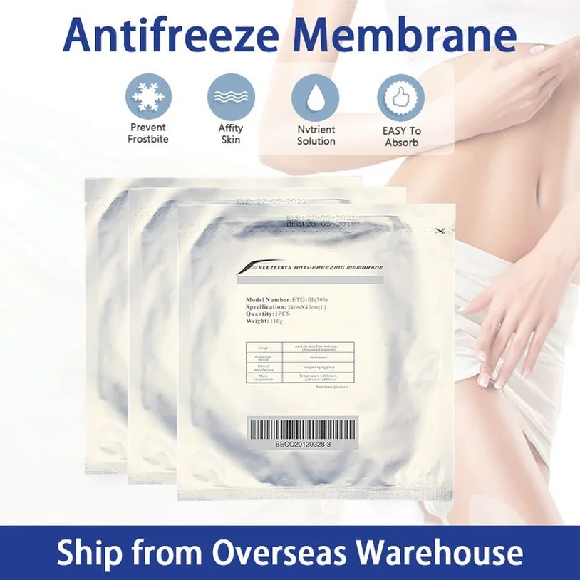 

Membrane For Fast Ship 360° 3 Cryo Handles Double Chin Fat Freeze Cryolipolysis Slimming Machinellulite Removal Salon Use