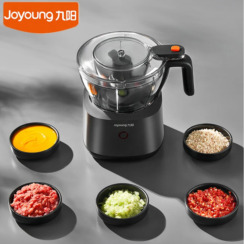 

Joyoung Meat Chopper For Sausage Home Barbecue Seasoning Grinder 1L Capacity Wireless Stainless Steel Vegetables Meat Grinder