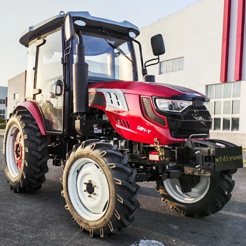 Дешевый садовый трактор 4x4 40 л.с. сельскохозяйственные тракторы мини-тротор