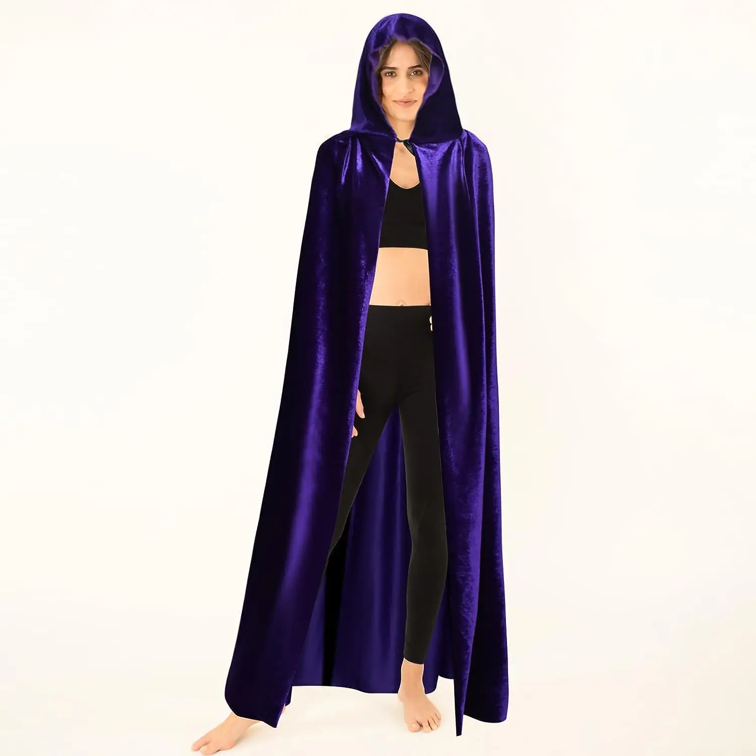 Женский костюм для косплея на Хэллоуин фиолетовая накидка и аниме поясной ремень