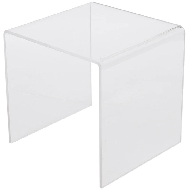 Set Of 6 3 4 5 Inch Showcase Acrylic Riser Cake Stand Home Wedding Candy Dessert Detachable Table Decoration Jewelry