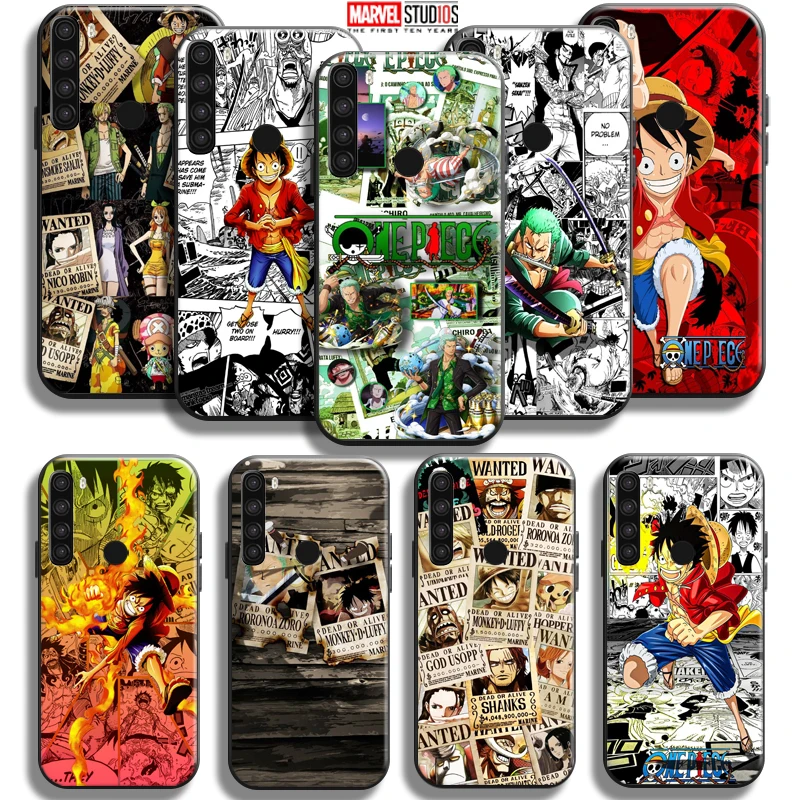 

Anime One Piece Comics Phone Case For Xiaomi Redmi Note 8 8T 8 Pro For Redmi 8 8A Liquid Silicon Coque Funda Silicone Cover