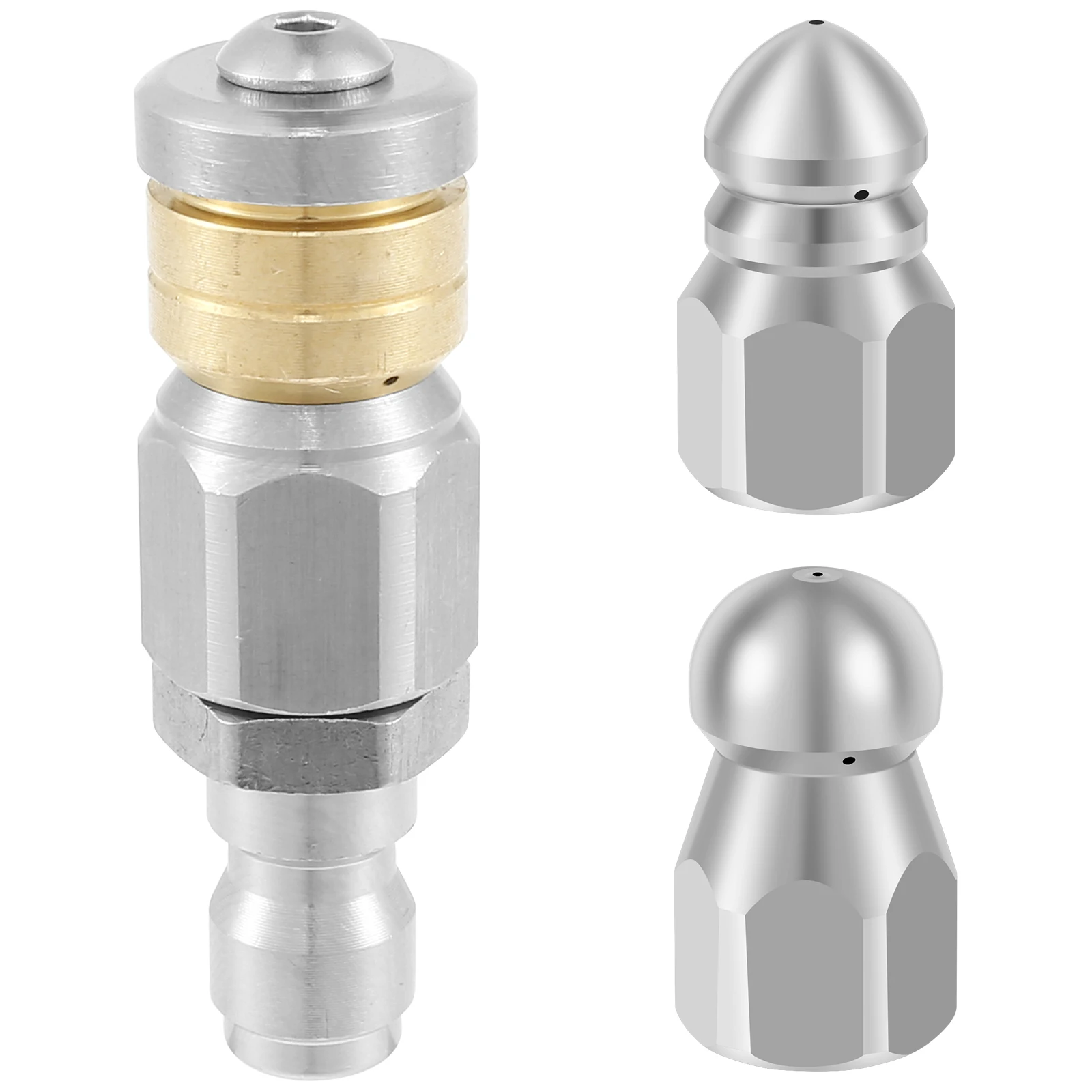 

3 шт., Форсунка для шланга для мойки высокого давления, 5000 фунтов на квадратный дюйм