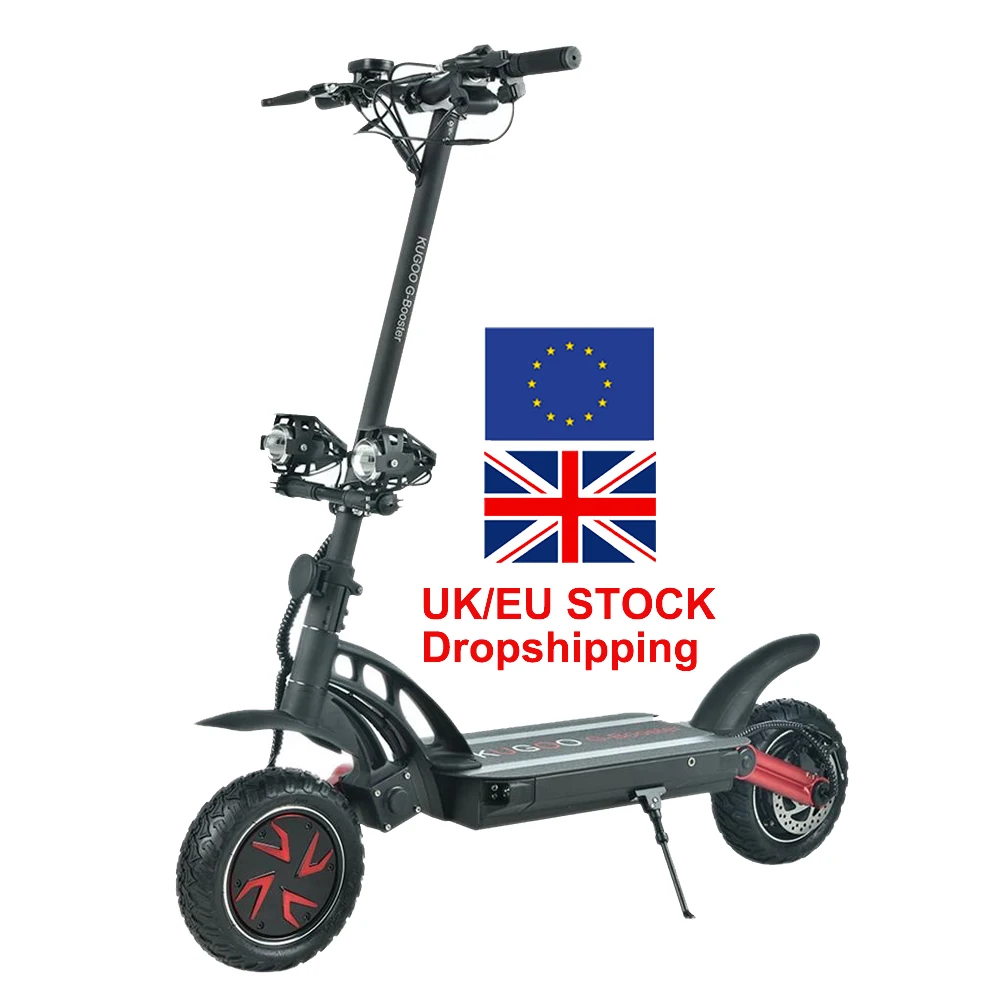 EU UK Warehouse G Booster Off-road 2000W Dual Motor With Disc Mechanical Brake Kick Electric Scooters Electrico