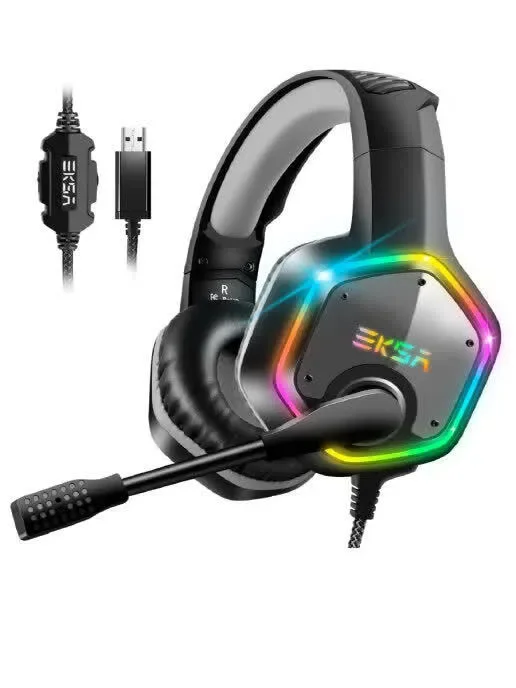 

Игровые наушники EKSA E1000 (Grey)