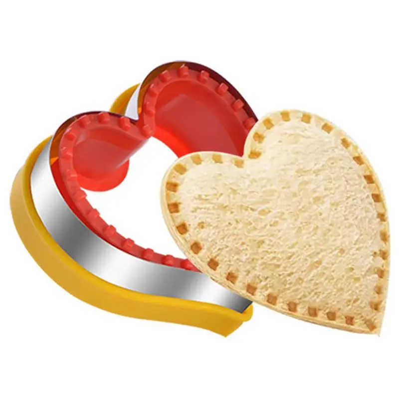 

Sandwich Cutter And Sealer Cut And Seal Sandwich For Lunchbox And Bento Box Easy Press Useful Sandwich Crust Cutters For Pancake
