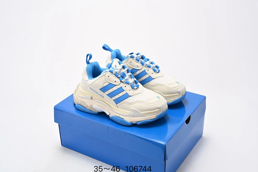 Кроссовки Adidas открытый Спортивная обувь повседневная Одинаковый стиль для