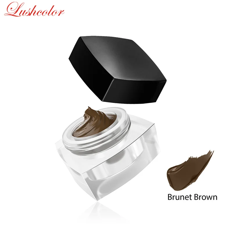 Luschcolor Brunet Brown Пигмент для татуировки Микроблейдинг Полуперманентный крем