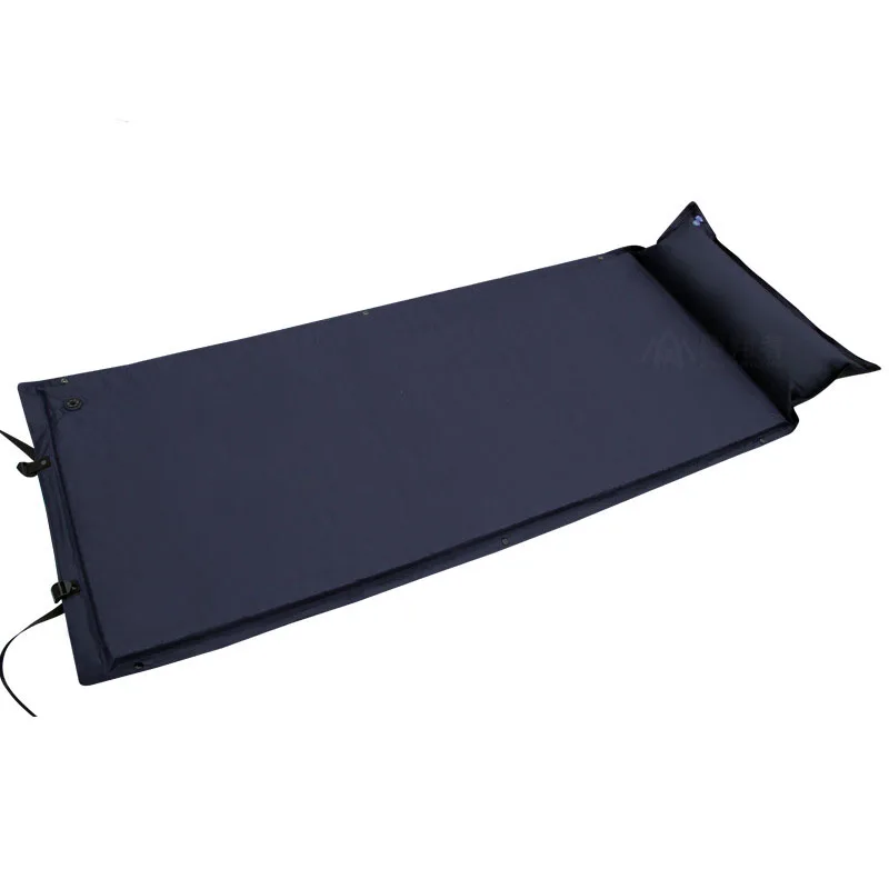 

Автоматическая надувная подушка для кемпинга синяя влагостойкая подушка с подушкой аксессуары для Палатки Портативный уличный матрас