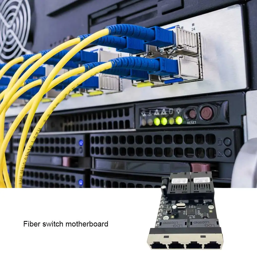 

Ethernet одноволоконный портативный коммутатор 25 км 100 м