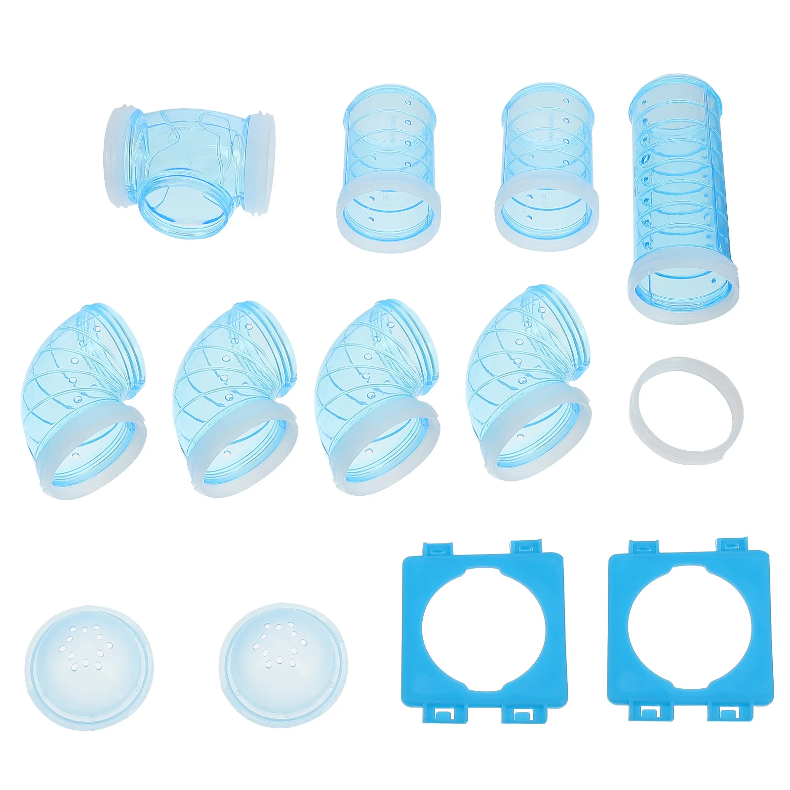 

Hamster Tubes Cage Tunnels Tunnel Tubepipe Accessories Toy Toys Pet Diyexternal Ferret Rat Guinea Set Kit Connection Hideout