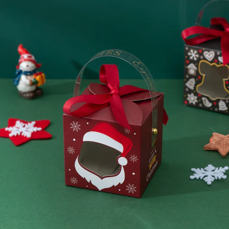 

30Pcs Christmas Exquisite Gift Boxes, Wholesale Christmas Eve Candy Gift Decorative Paper Boxes, Christmas Snowman Boxes