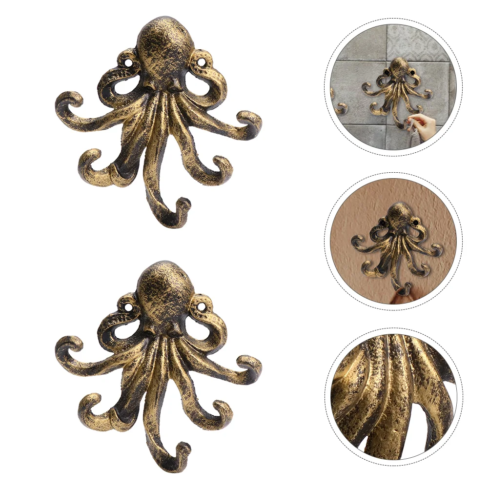 

Hooks Wall Hook Iron Decorative Door Storage Kitchen Coastalhouseholdclothes Retro Hanger Vingtage Hangers Coat