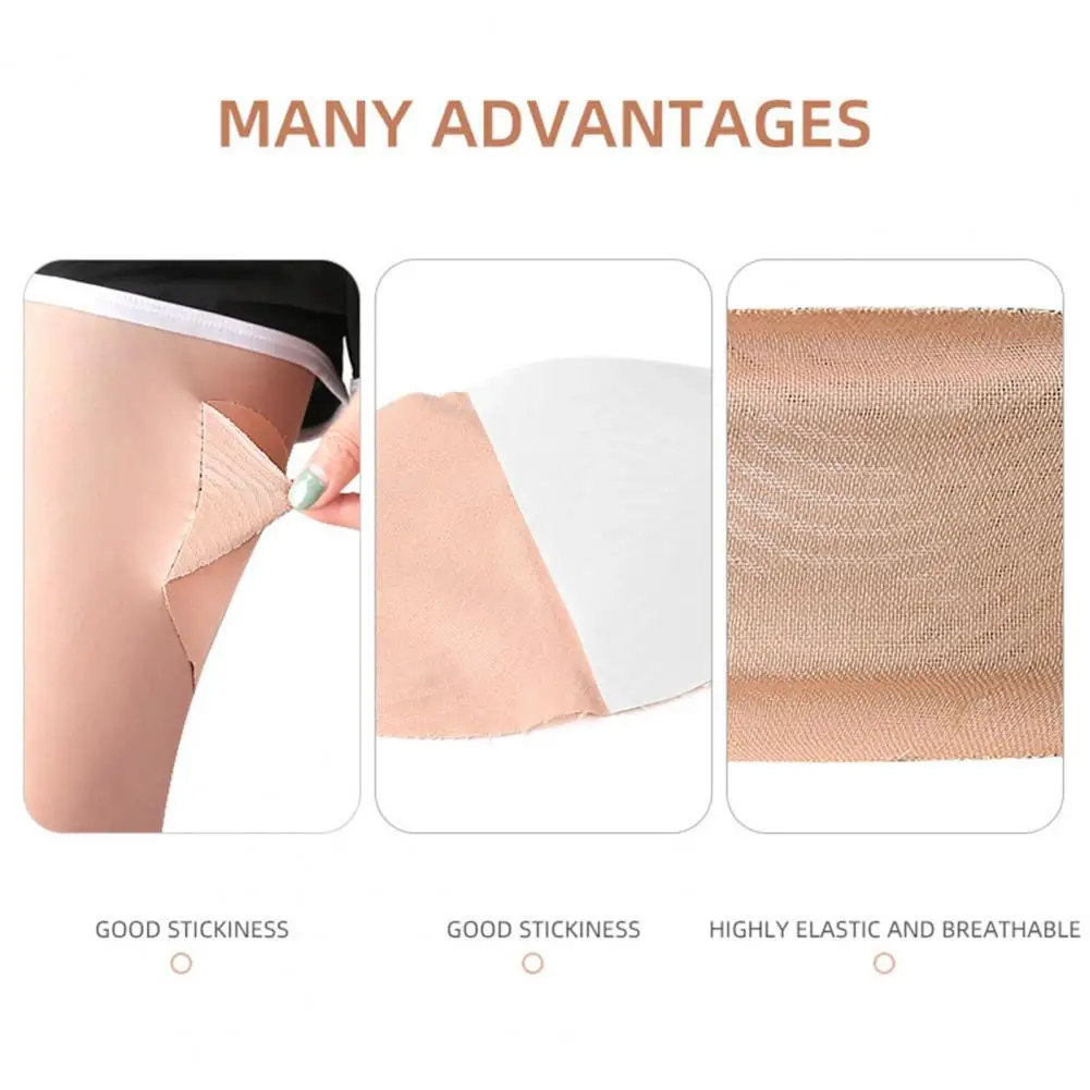 

Non Woven Fabric Safe Thigh Wear Stickers Patch Ultra Thin Body Thigh Tape High Elasticity for Outdoor