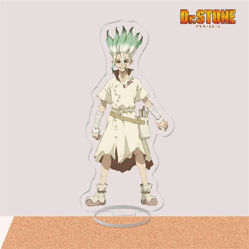 Anime Dr. Stone Action Figure Acrylic Stand Model Toy Desk Decoration Sign Kids Christmas Birthday Gift images - 6