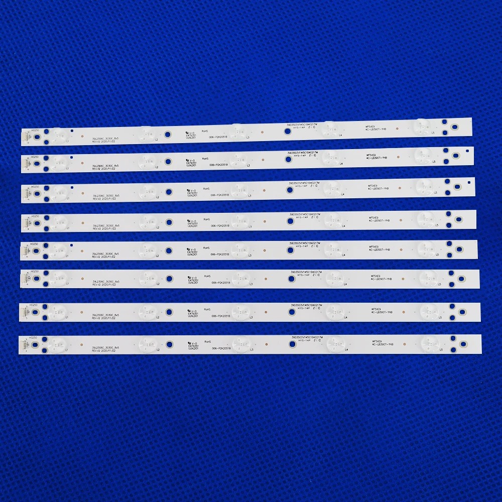 1 комплект = 8 светодиодный т. светодиодных лент для подсветки 5 ламп 39L2303C 39L2309C