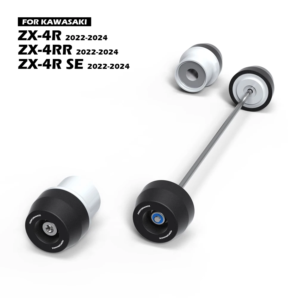 NINJA ZX4R SE ZX4RR 2023 2024 передняя и задняя ось мотоцикла вилка слайдер для KAWASAKI ZX-4R