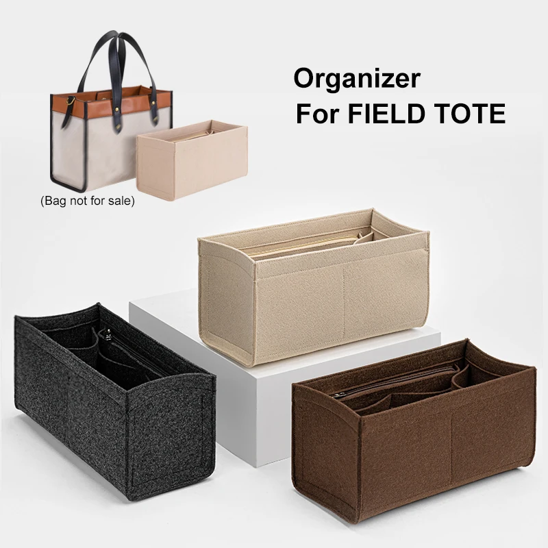 Fits For Field 22 30 40 Tote Felt Cloth Insert Bag Organizer Makeup Handbag Organizer Travel Inner Purse Baby Cosmetic Bags